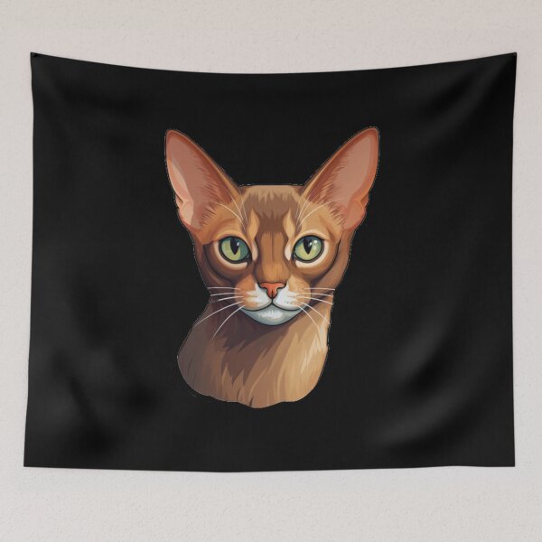 Item preview, Abyssinian Cat Breed Sticker Pack designed and sold by ZenEverAI.