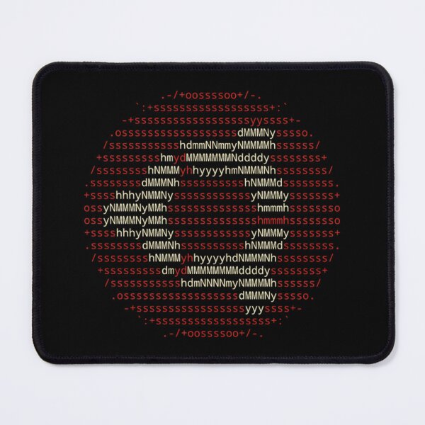 Item preview, Ubuntu Linux Neofetch ASCII Art Logo designed and sold by ElmoHudson.