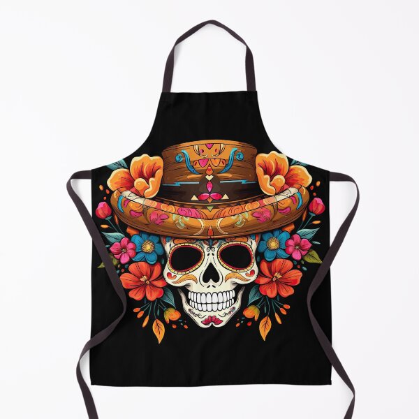 Item preview, Mexican Skull in Sombrero 16 designed and sold by eyestetix.