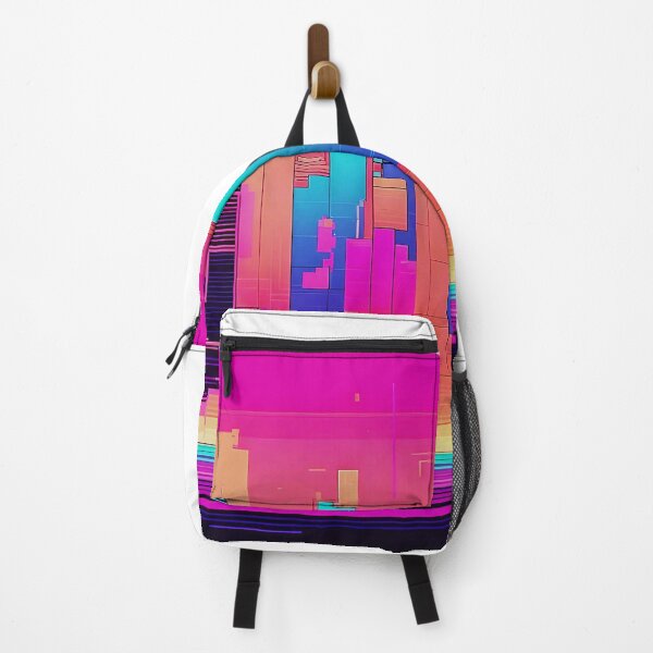 Item preview, Vibrant 80s Retro City designed and sold by FocalFrenzy.