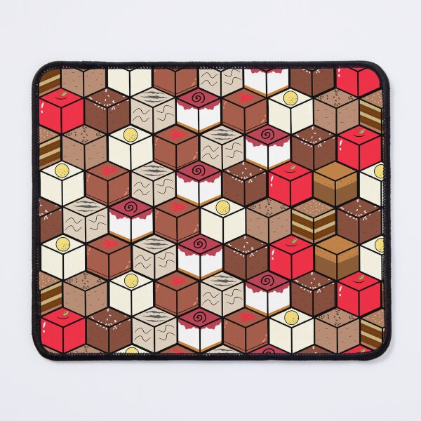 Item preview, CHUNKS 3D Cubed Pattern designed and sold by Ubercola.