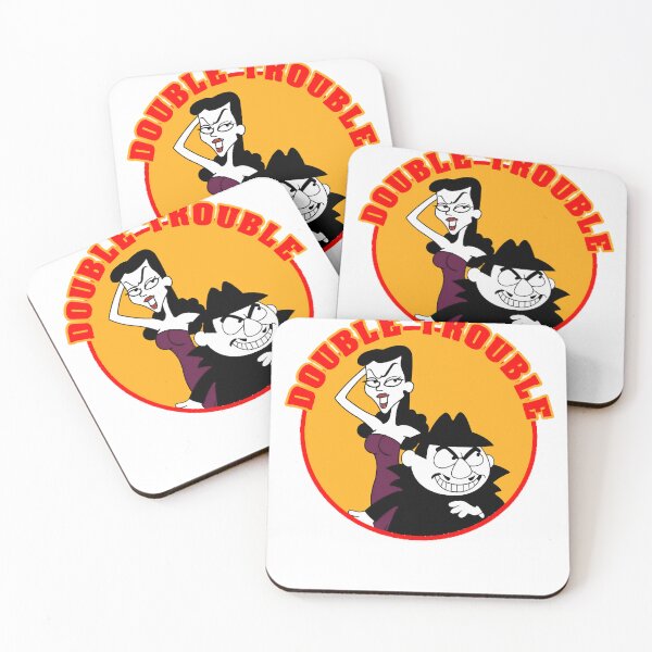 Item preview, Natasha Fatale and Boris Badenov - Rocky and Bullwinkle designed and sold by BriceWhiteWine.
