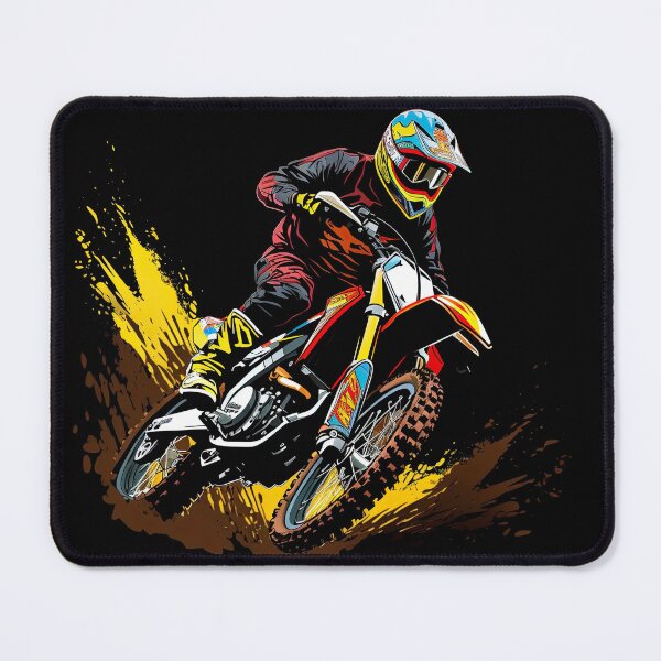 Item preview, Extreme Dirt Bike Vector Illustration designed and sold by eyestetix.