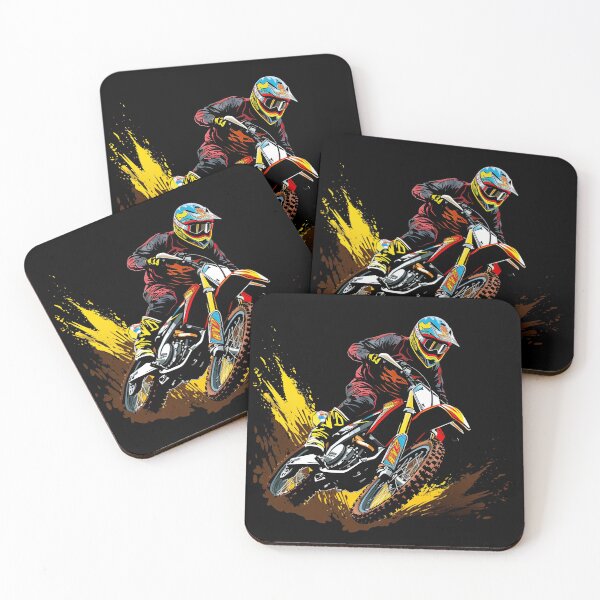 Item preview, Extreme Dirt Bike Vector Illustration designed and sold by eyestetix.