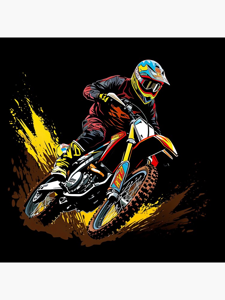 Extreme Adventure Competion Dirt Bike Sticker