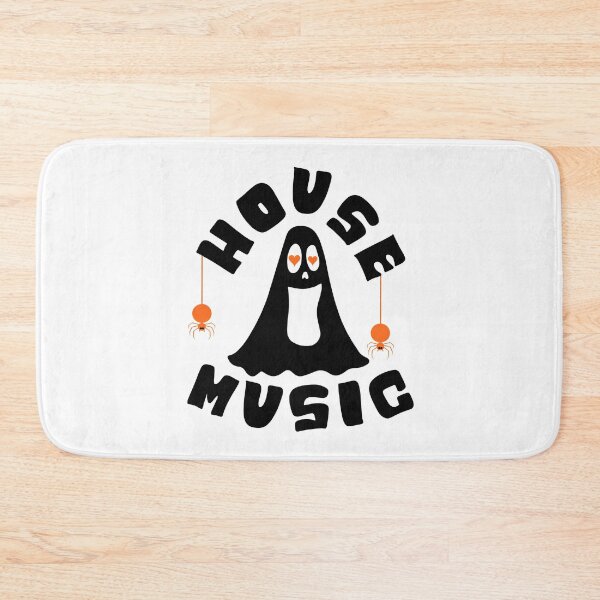 Item preview, HOUSE MUSIC  - Halloween Vibes (black/orange)  designed and sold by Discothreadz.