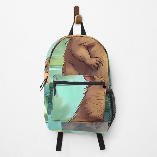 Item preview, Cute Capybara and Alligator Cartoon designed and sold by Mechanical-Artt.