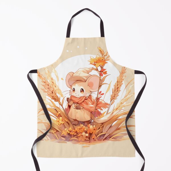 Item preview, Harvest Mouse in Cozy Fall Wheat Field designed and sold by InkedBeasts.