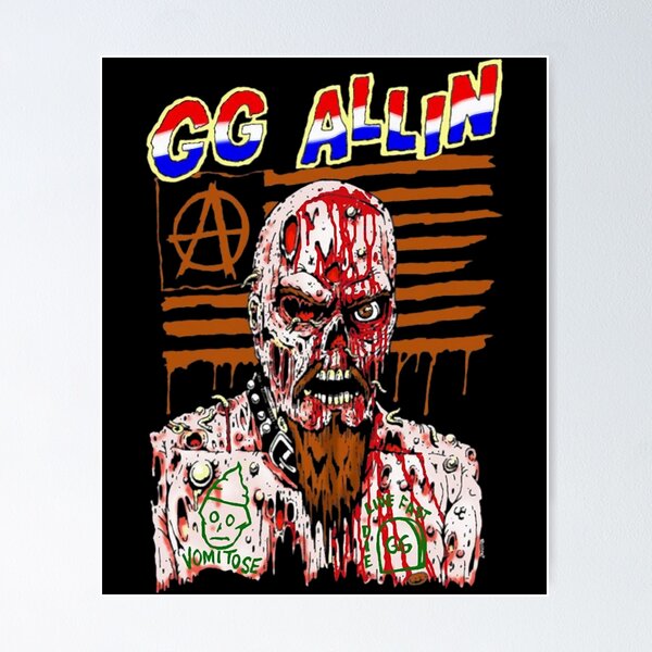 GG ALLIN / GGアリン 現地オリジナルポスター 当時物 ハードコア GG ALLIN / GGアリン 現地オリジナルポスター 当時物 ハードコア