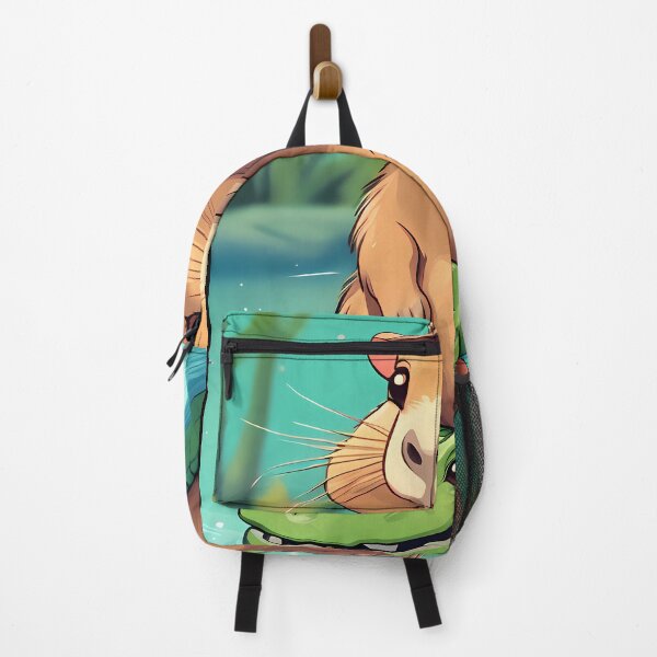 Item preview, Cute Capybara and Alligator Cartoon Adventure designed and sold by Mechanical-Artt.