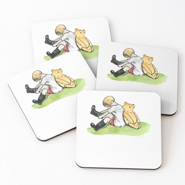 Item preview, Pooh Bear and Christopher Robin designed and sold by AncientFleming.