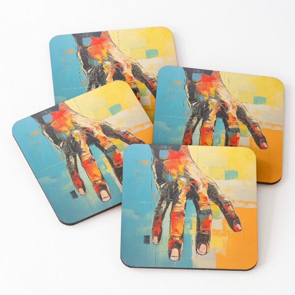 Item preview, Hand - mural painting (AI) designed and sold by silent-violin.