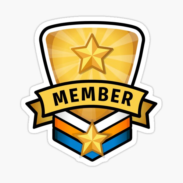 Member Club Penguin Sticker