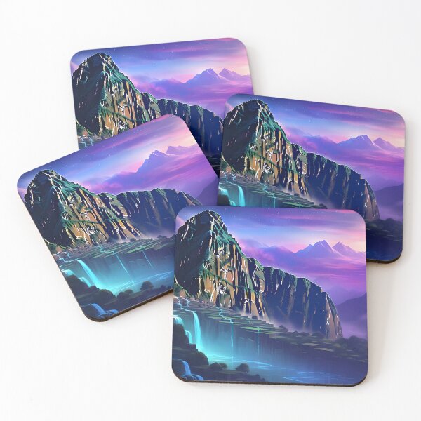 Item preview, “Machu Picchu: Where the Waterfall Dances.” designed and sold by Art-Vortex-fr.
