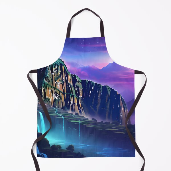 Item preview, “Machu Picchu: Where the Waterfall Dances.” designed and sold by Art-Vortex-fr.