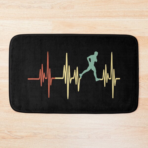 Item preview, Heart Beating Marathon Vintage Style Sports Marathon Lovers Gift designed and sold by YAHIA-14.
