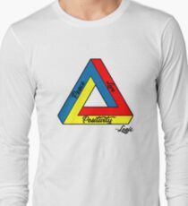 "Peace Love & Positivity" - Logic quote Long Sleeve T-Shirt