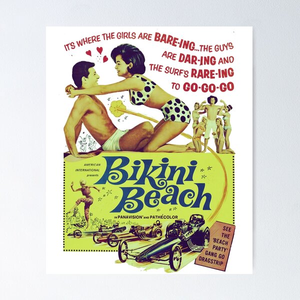 Bikini Beach オリジナルポスター 1964年 Bikini Beach オリジナルポスター 1964年