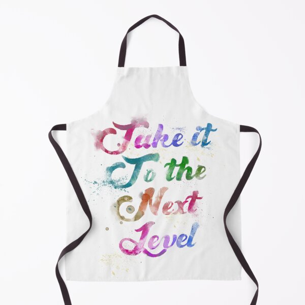 Item preview, Take it to the Next Level Watercolor graffiti art designed and sold by kookimoondesign.