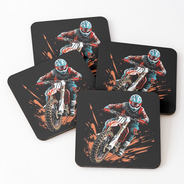 Item preview, Extreme Dirt Bike Vector Illustration 4 designed and sold by eyestetix.