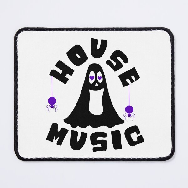 Item preview, HOUSE MUSIC  - Halloween Vibes (Black/Purple)  designed and sold by Discothreadz.