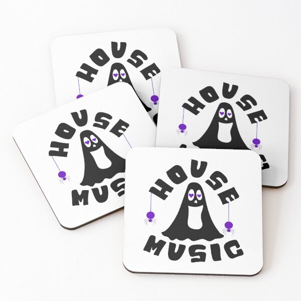 Item preview, HOUSE MUSIC  - Halloween Vibes (Black/Purple)  designed and sold by Discothreadz.