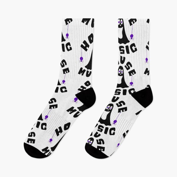 Item preview, HOUSE MUSIC  - Halloween Vibes (Black/Purple)  designed and sold by Discothreadz.