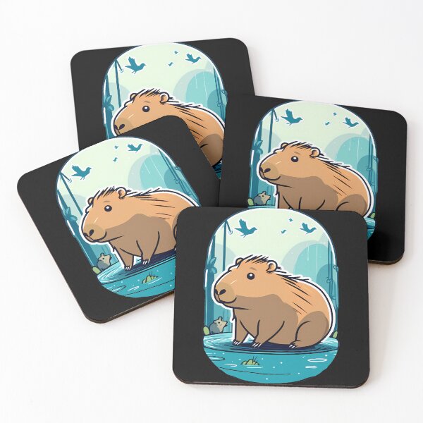Item preview, Capybara Comedy Central designed and sold by Mechanical-Artt.