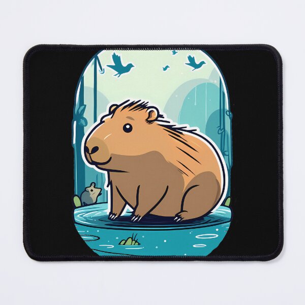 Item preview, Capybara Comedy Central designed and sold by Mechanical-Artt.
