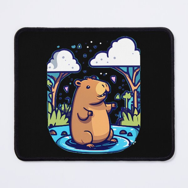 Item preview, Funny Capybara Delights designed and sold by Mechanical-Artt.