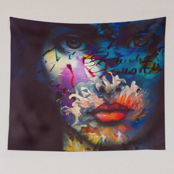 Item preview, “Explosion of Words and Colors” designed and sold by Art-Vortex-fr.