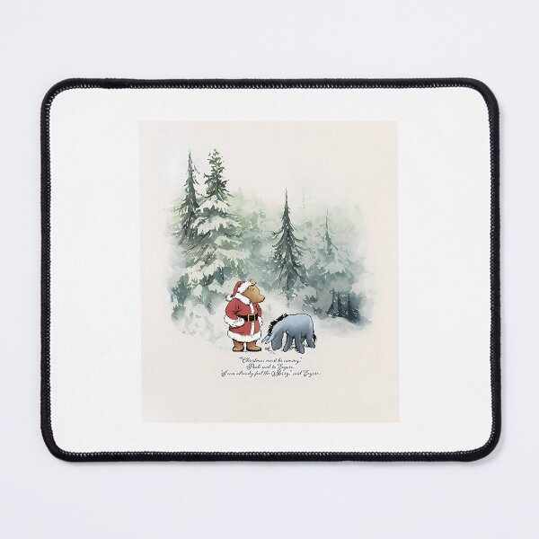 Artikelvorschau, Pooh mit I-Ah – Winterwunderland entworfen und verkauft von AncientFleming.