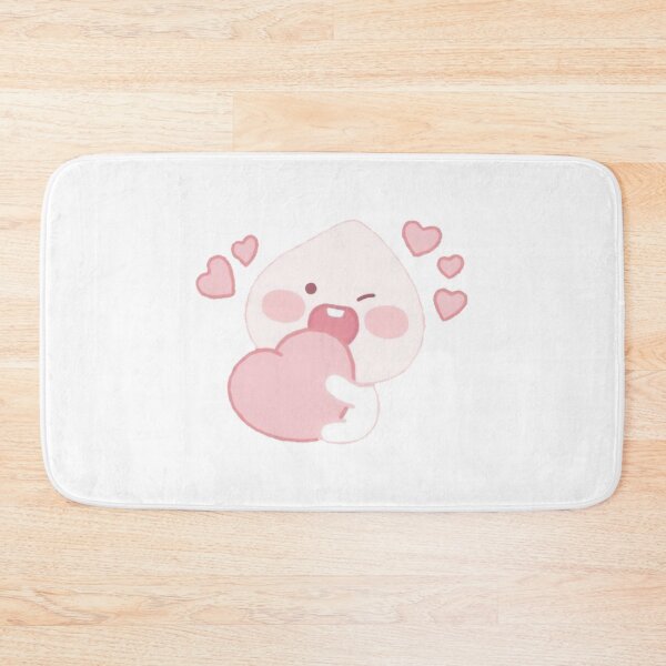 Item preview, Apeach kakao friends with heart designed and sold by ehemoc-hrane.
