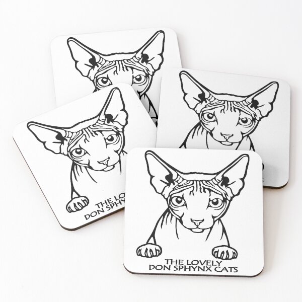 Item preview, THE LOVELY DON SPHYNX CATS designed and sold by Rejiboustarts.