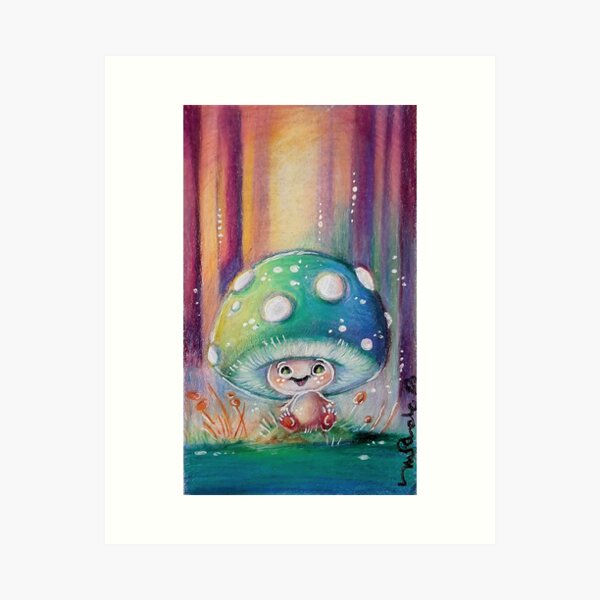 Item preview, Mystic Toadstool in the Forest designed and sold by MelissaPardo.