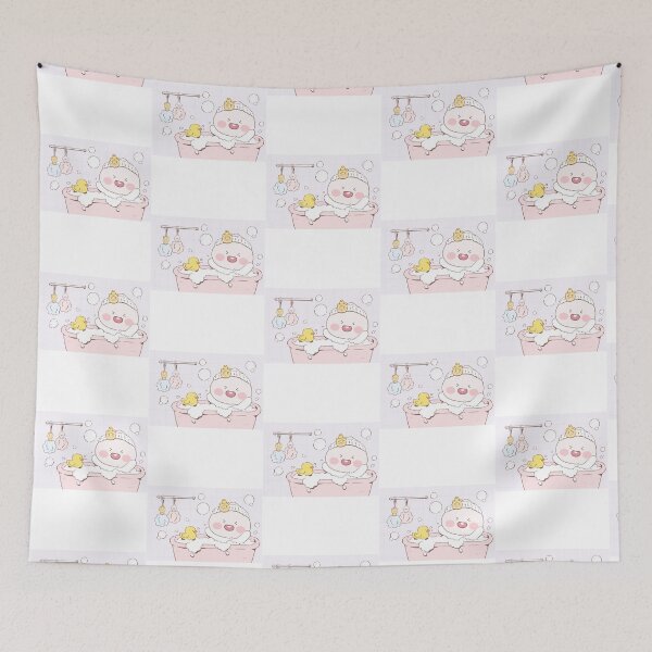 Item preview, KaKao Friends - Apeach Bathing designed and sold by ehemoc-hrane.