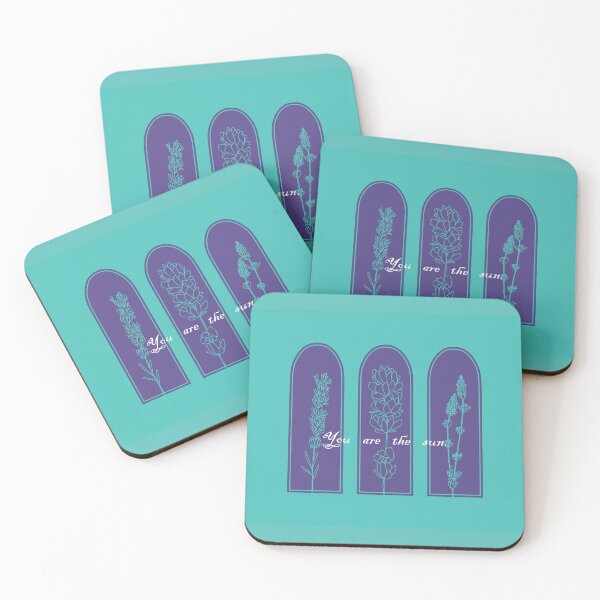 Item preview, Blooming with love message (blue tone) designed and sold by PriestArt.