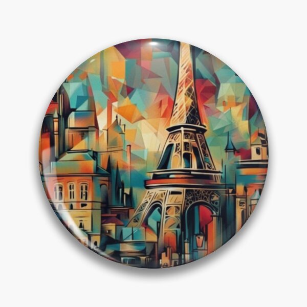 Item preview, Paris abstract art designed and sold by JackFreestone.