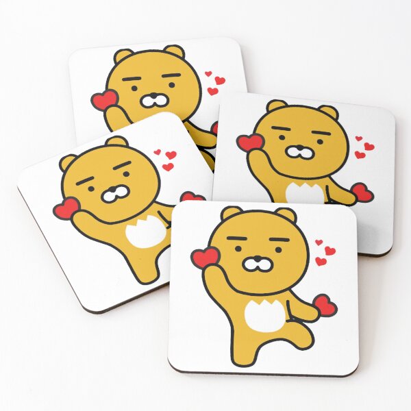 Item preview, Kakao Friends Ryan - heart designed and sold by ehemoc-hrane.