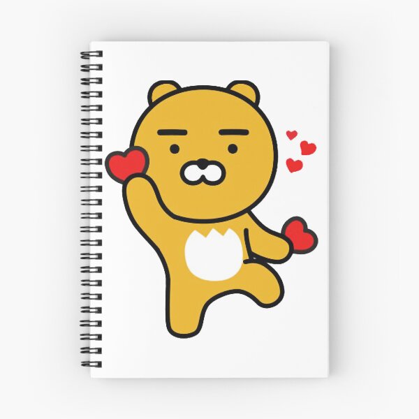 Item preview, Kakao Friends Ryan - heart designed and sold by ehemoc-hrane.