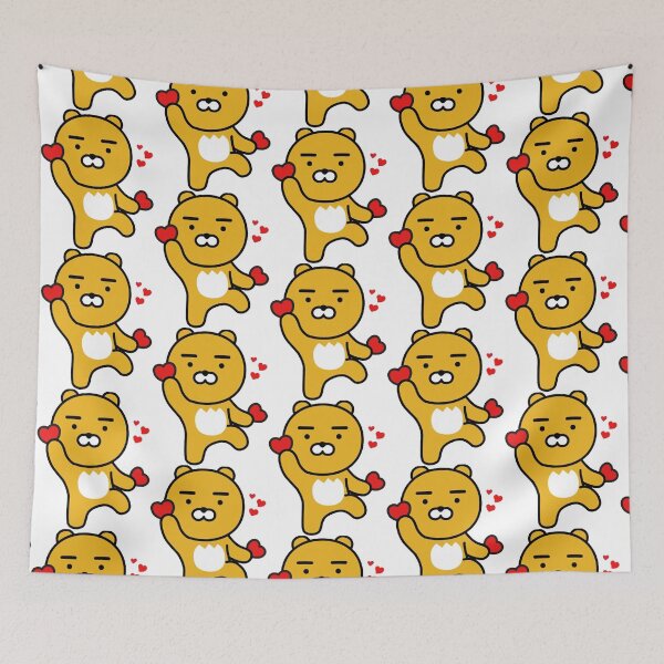 Item preview, Kakao Friends Ryan - heart designed and sold by ehemoc-hrane.