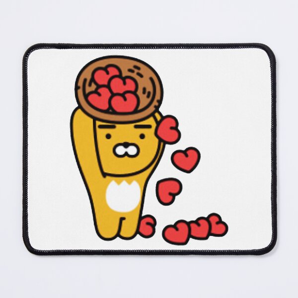 Item preview, Kakao Friends Ryan - many hearts designed and sold by ehemoc-hrane.