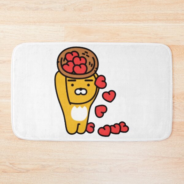 Item preview, Kakao Friends Ryan - many hearts designed and sold by ehemoc-hrane.
