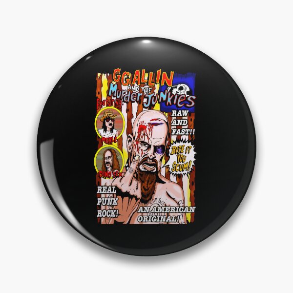 Item preview, GG Allin and The Murder Junkies designed and sold by GarmentSapphir.