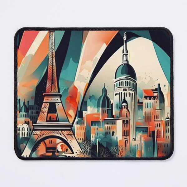 Item preview, Paris abstract art designed and sold by JackFreestone.