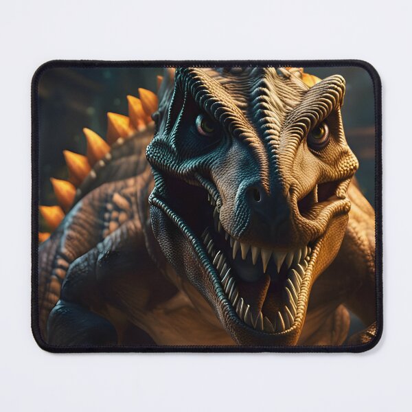 Item preview, Scary Halloween Dinosaur with pumpkins 2 designed and sold by HofTao.