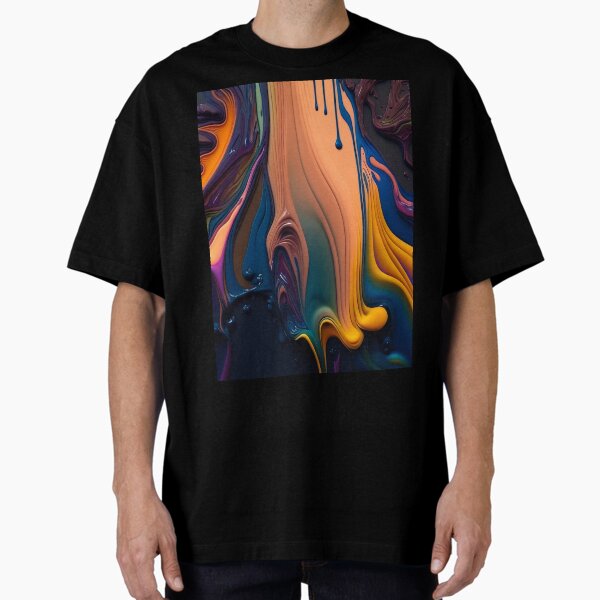 Contrastes y matices. Camiseta oversize