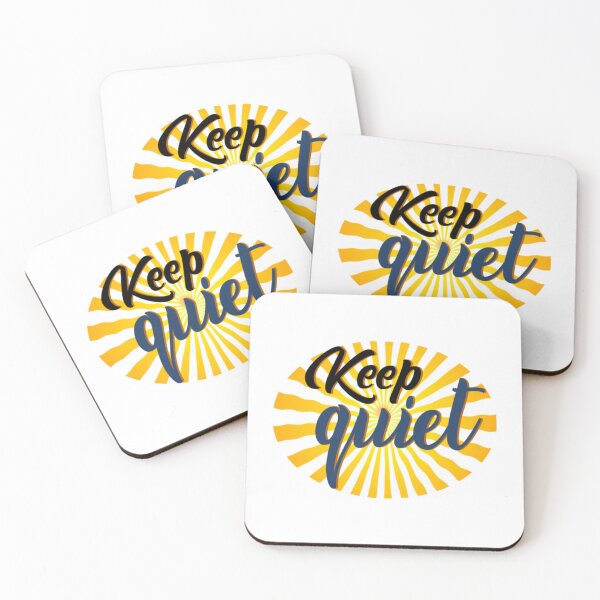 Item preview, Keep quiet don't talk too much.   designed and sold by MayDavi.