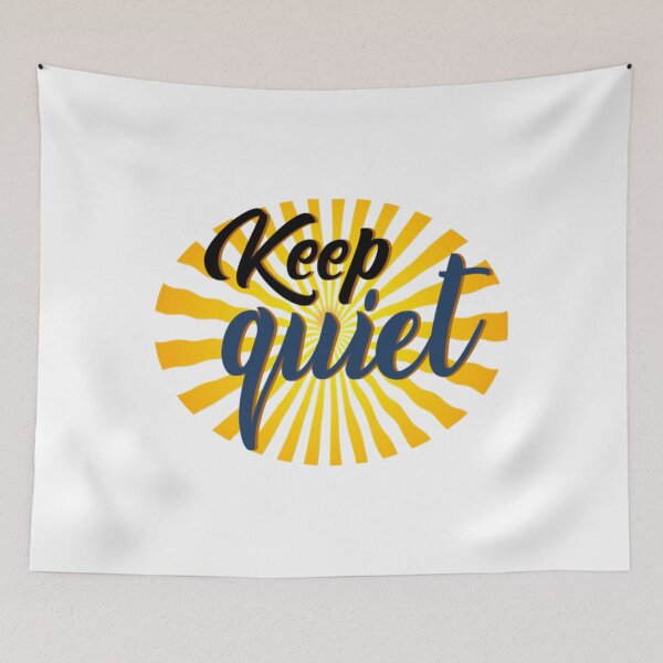 Item preview, Keep quiet don't talk too much.   designed and sold by MayDavi.