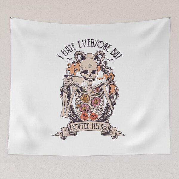 Item preview, I hate everyone but coffee helps  designed and sold by Acim0.